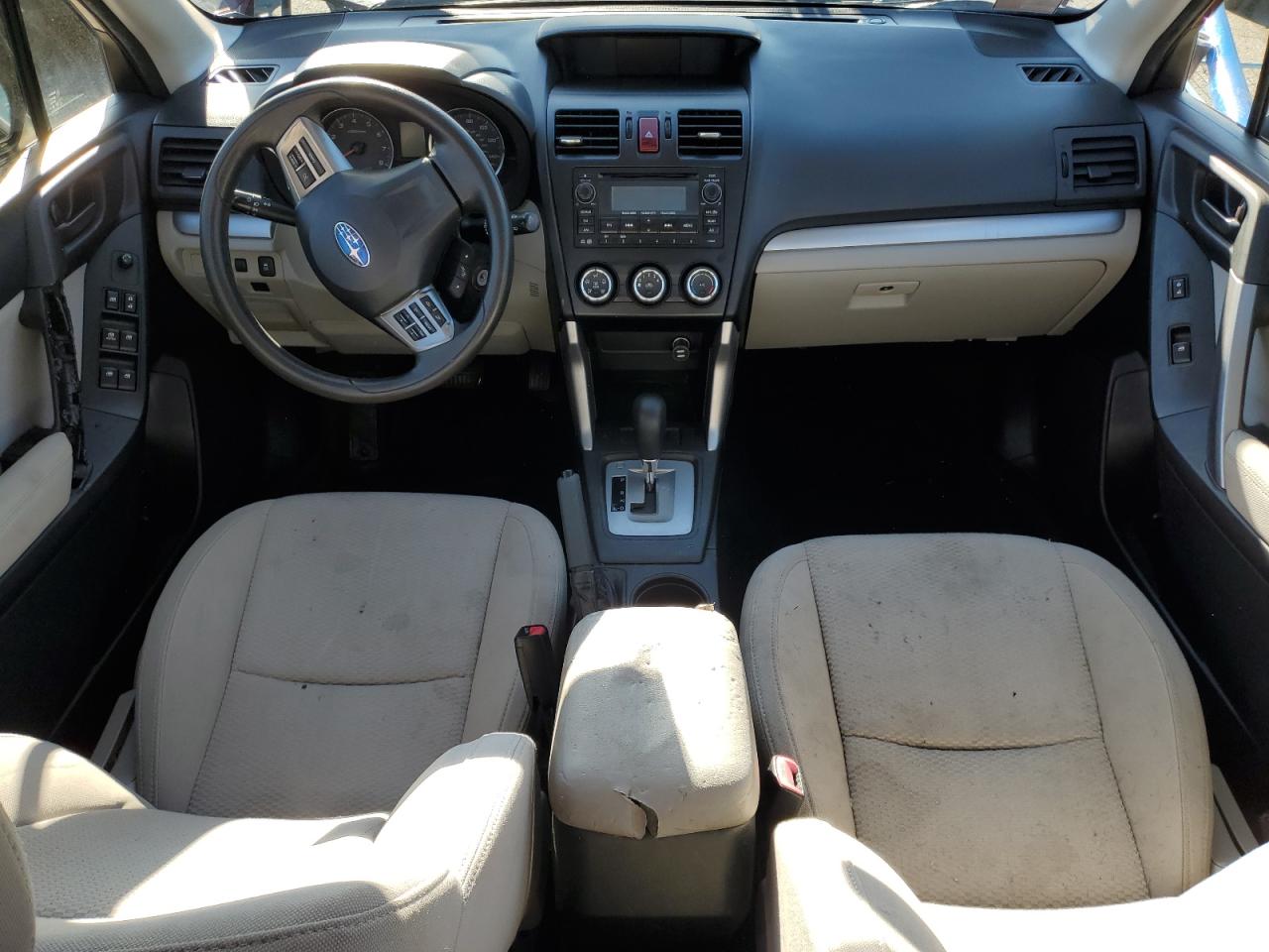 2015 Subaru Forester VIN JF2SJABC6FH494802 Copart auction photo, front end / minor dent/scratches damage thumbnail 8