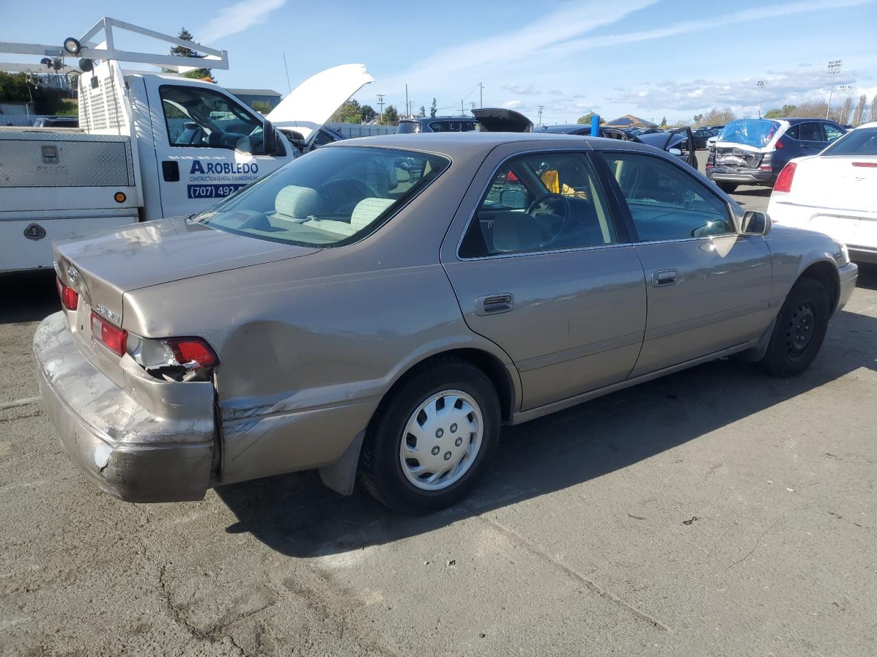 1999 Toyota Camry VIN 4T1BG22K1XU536047 Copart auction photo, rear end damage thumbnail 3