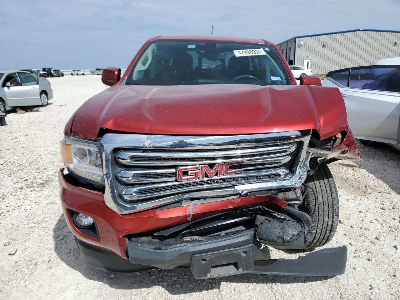 2015 GMC Canyon VIN 1GTG5BE32F1233430 Copart auction photo, front end damage thumbnail 5