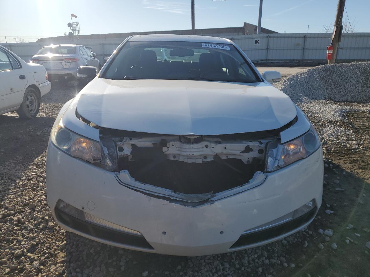 2010 Acura TL VIN 19UUA8F58AA018615 Copart auction photo, front end damage thumbnail 5