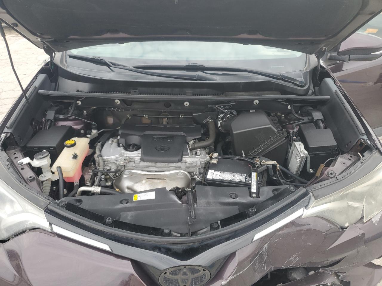 2016 Toyota RAV 4 VIN 2T3WFREV8GW287241 Copart auction photo, front end damage thumbnail 13