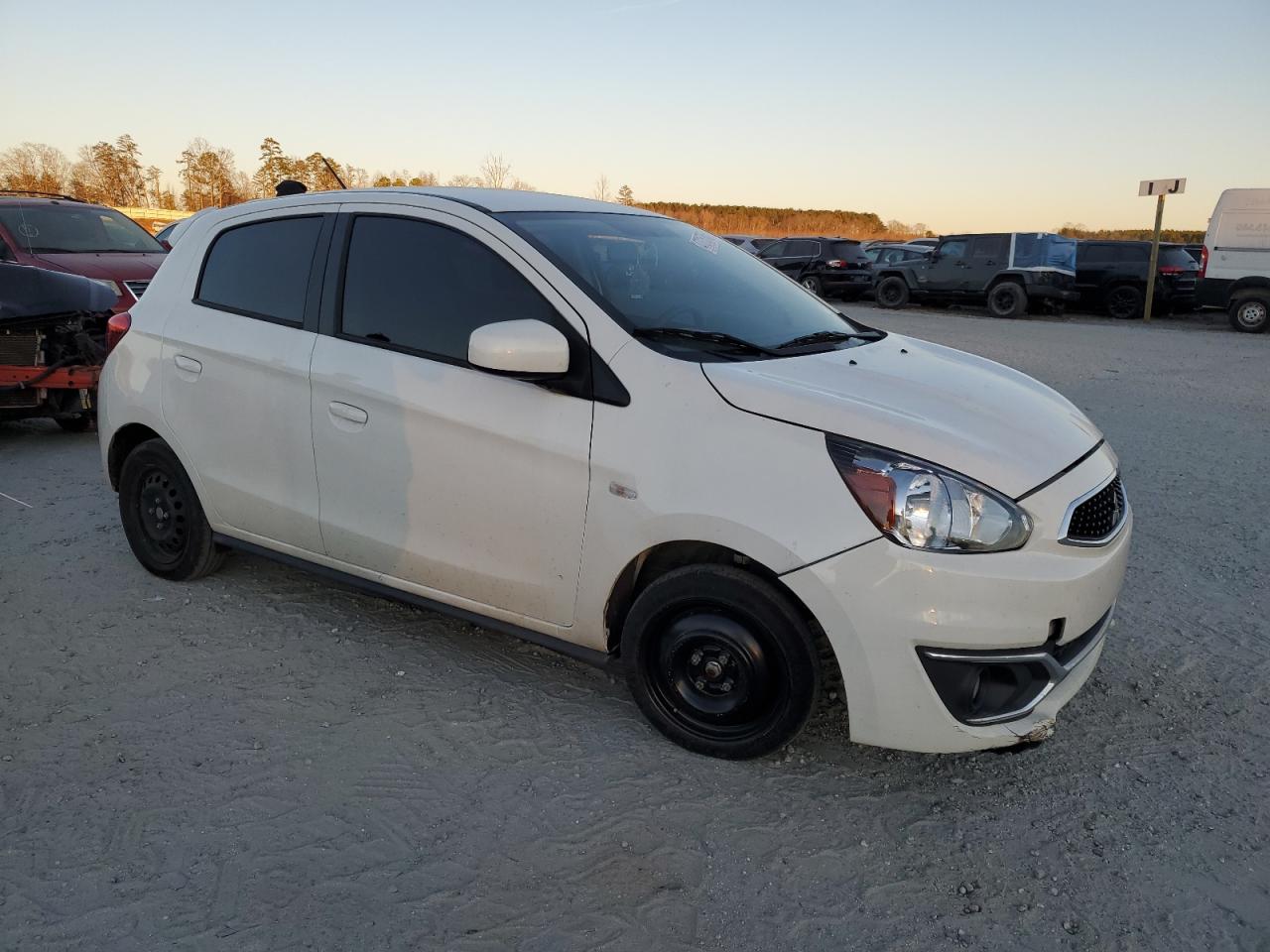 2020 Mitsubishi Mirage VIN ML32A3HJ9LH010748 Copart auction photo, front end damage thumbnail 4