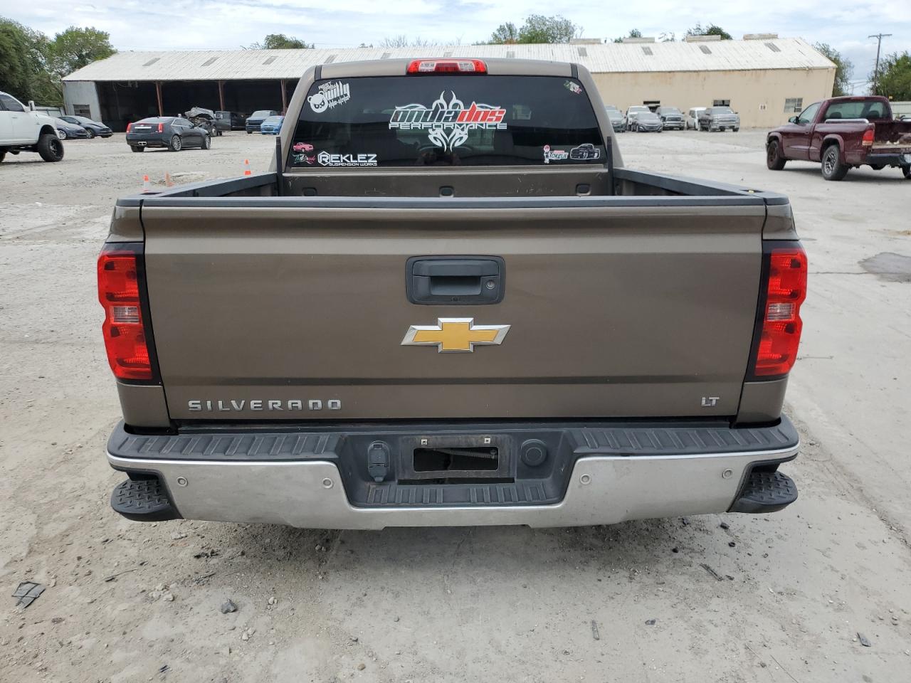 2015 Chevrolet Silverado VIN 3GCPCREC8FG409977 Copart auction photo, all over damage thumbnail 6
