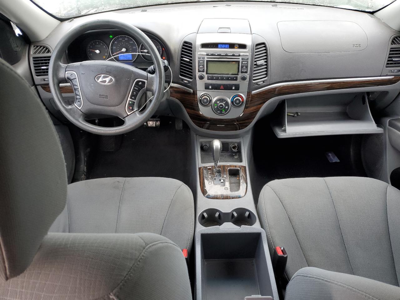 2012 Hyundai Santa Fe VIN 5XYZGDAB8CG106690 Copart auction photo, front end / side damage thumbnail 8