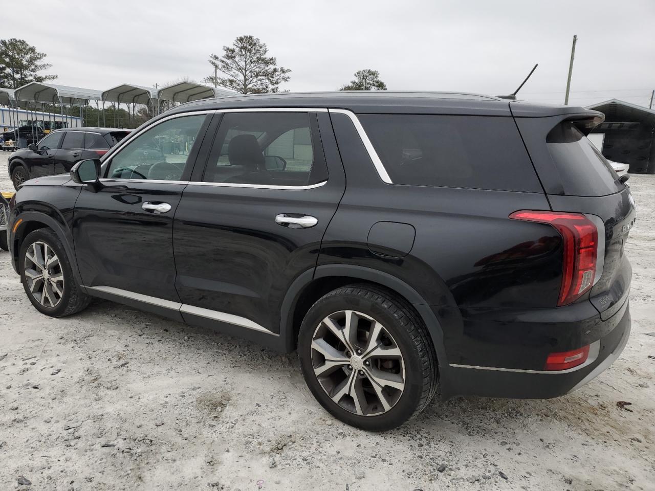 2020 Hyundai Palisade VIN KM8R44HE3LU059233 Copart auction photo, front end damage thumbnail 2
