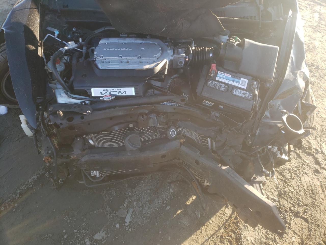 2011 Honda Accord VIN 1HGCP3F82BA001382 Copart auction photo, all over damage thumbnail 12