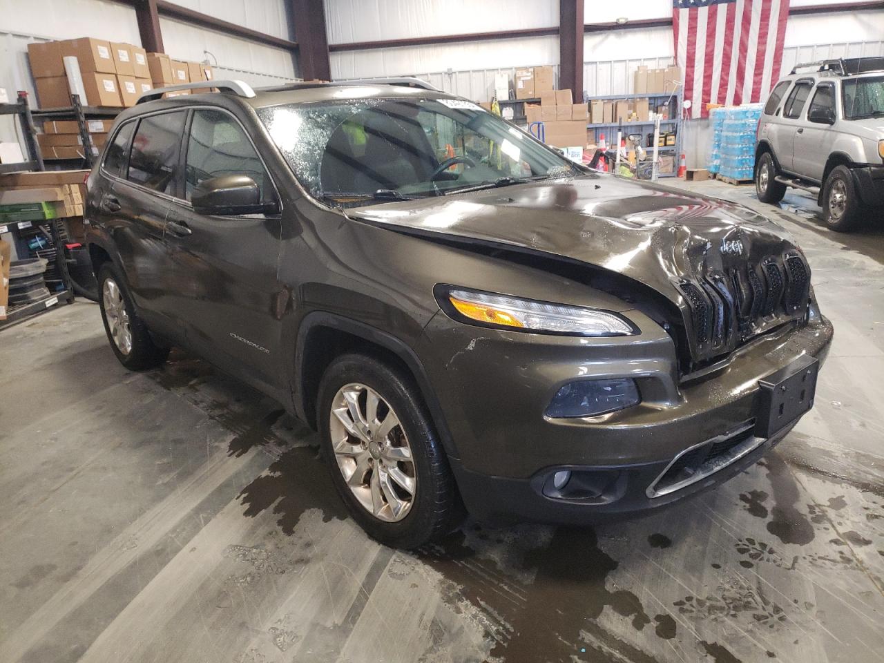2015 Jeep Grand Cherokee VIN 1C4PJMDS2FW705354 Copart auction photo, front end / minor dent/scratches damage thumbnail 4