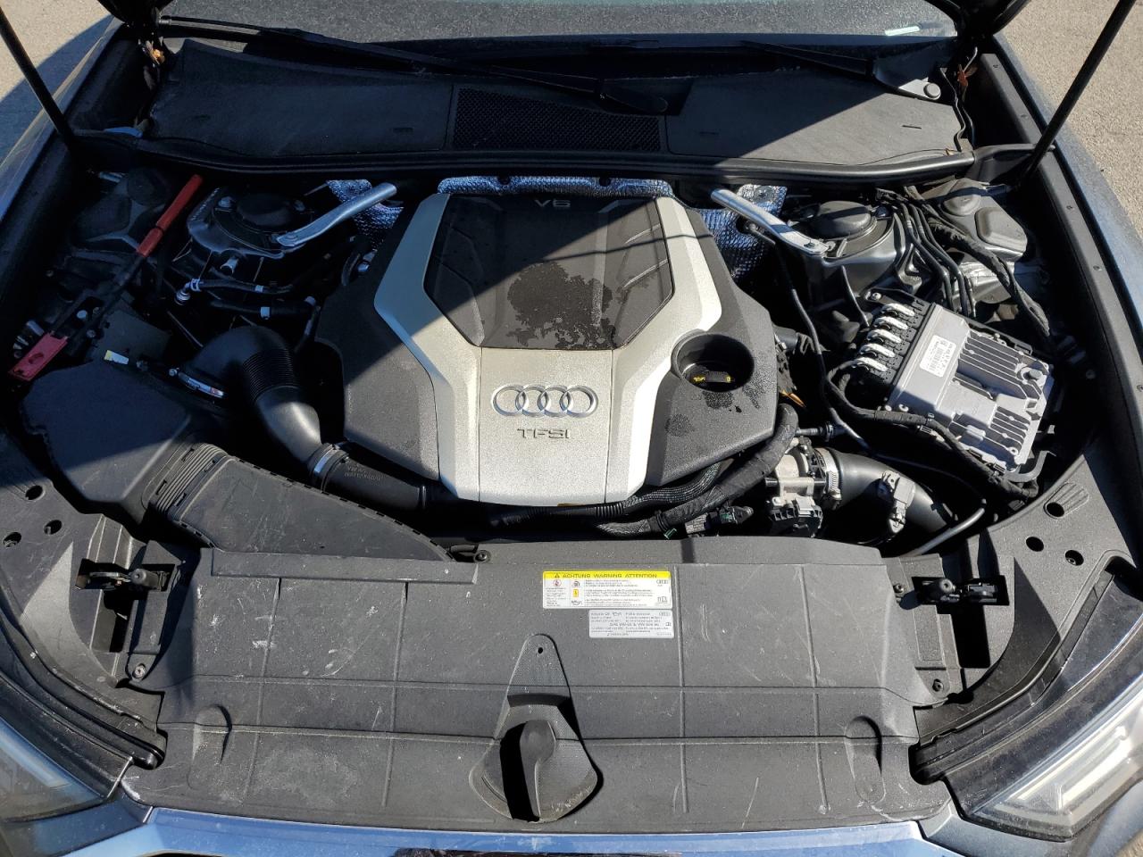 2019 Audi A6 VIN WAUL2AF23KN039142 Copart auction photo, rear end / minor dent/scratches damage thumbnail 11