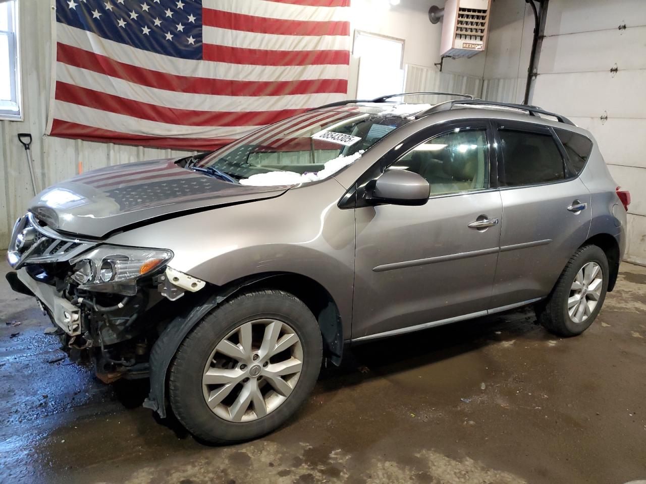 2012 Nissan Murano VIN JN8AZ1MW0CW218749