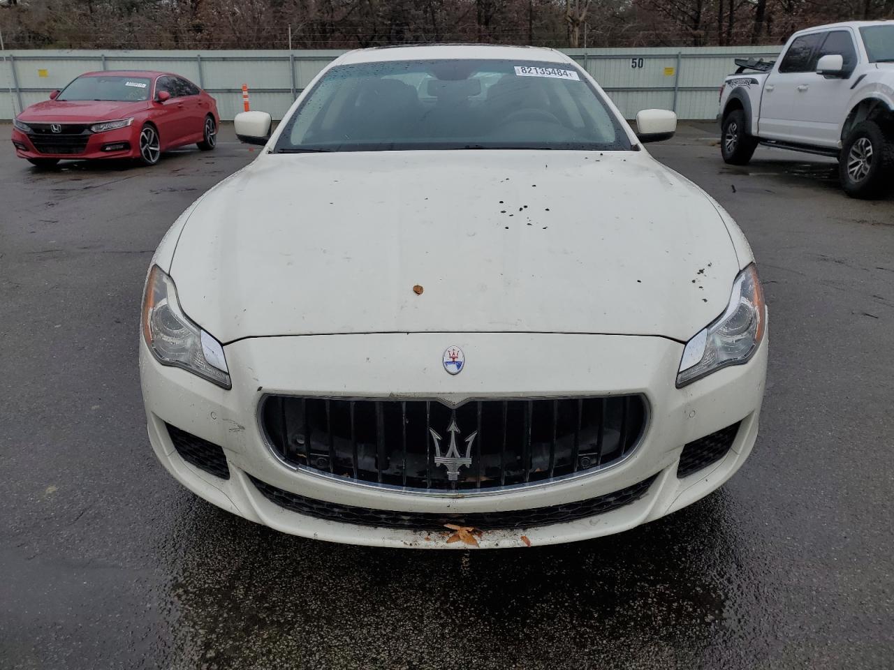 2015 Maserati Quattroporte VIN ZAM56RRA4F1158232 Copart auction photo, all over damage thumbnail 5