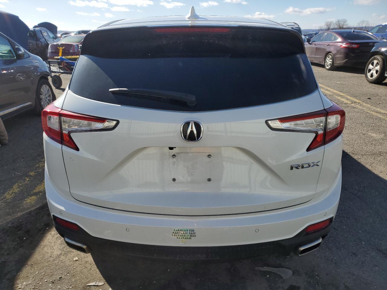 2023 Acura RDX VIN 5J8TC1H55PL006140 Copart auction photo, front end / side damage thumbnail 6