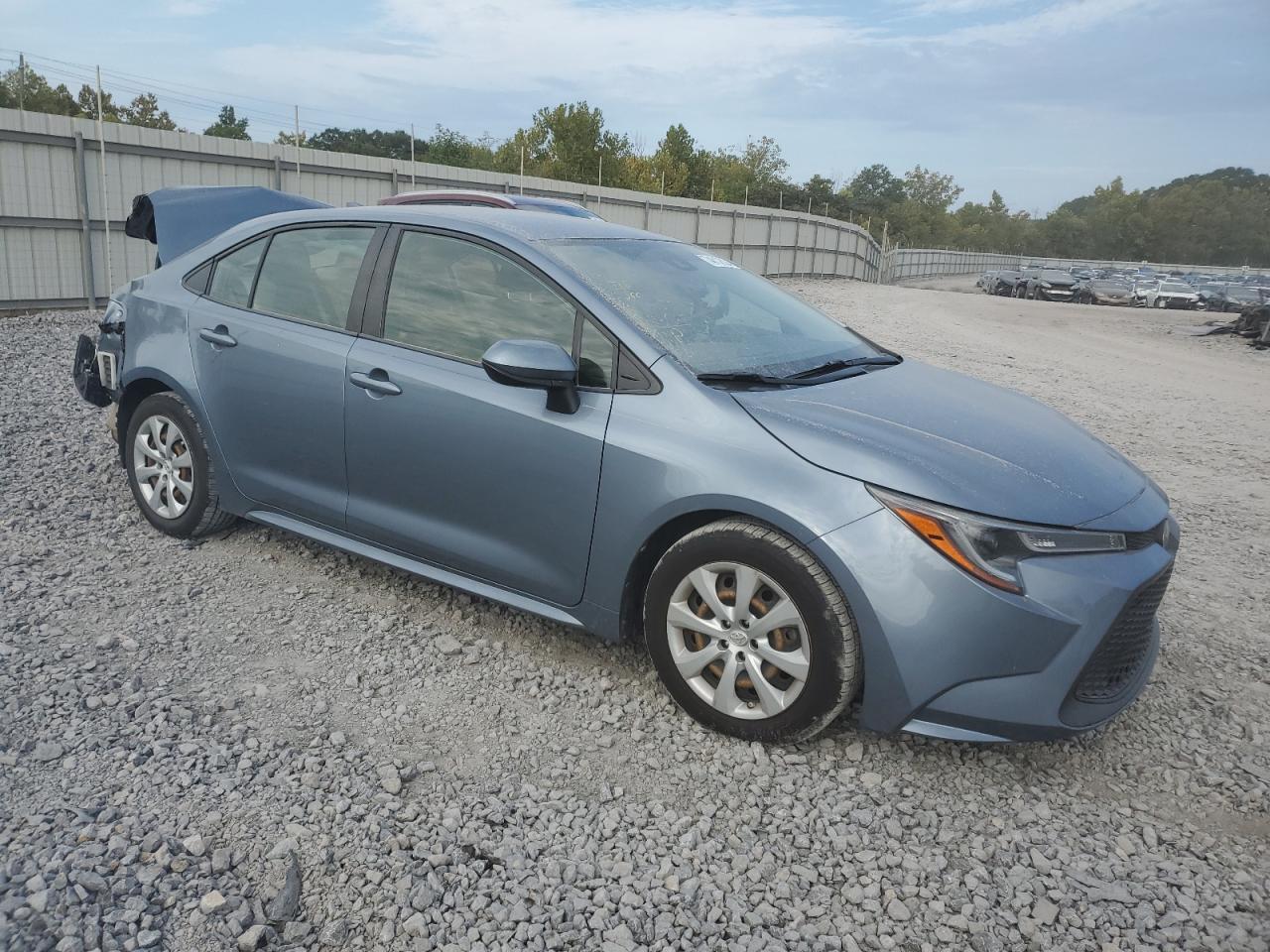 2020 Toyota Corolla VIN JTDEPRAE1LJ060058 Copart auction photo, rear end / side damage thumbnail 4