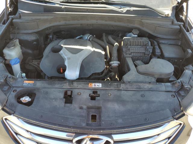 2013 Hyundai Santa Fe VIN 5XYZW3LA2DG024974 Copart auction photo, front end / minor dent/scratches damage thumbnail 11