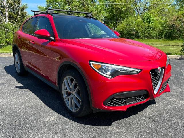 2018 Alfa Romeo Stelvio VIN ZASFAKNN7J7C02020 - Copart auction photo