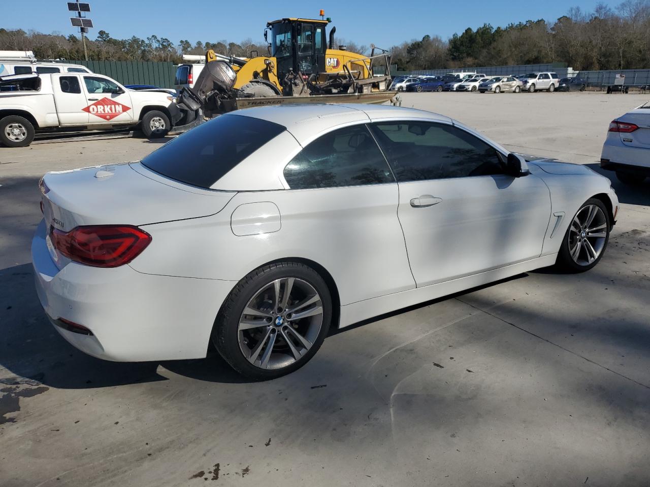 2018 BMW 4er VIN WBA4Z1C5XJEC58812 Copart auction photo, front end / minor dent/scratches damage thumbnail 3