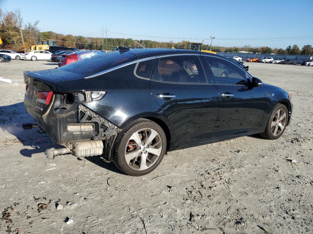 2017 KIA Optima VIN 5XXGW4L29HG133397 Copart auction photo, rear end damage thumbnail 3