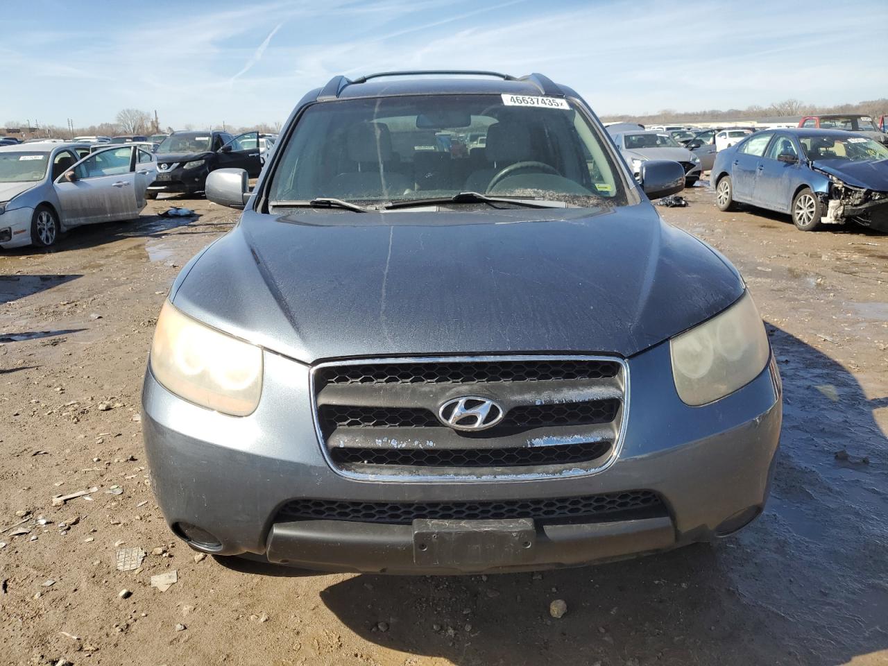 2007 Hyundai Santa Fe VIN 5NMSG13D67H106617 Copart auction photo, side damage thumbnail 5