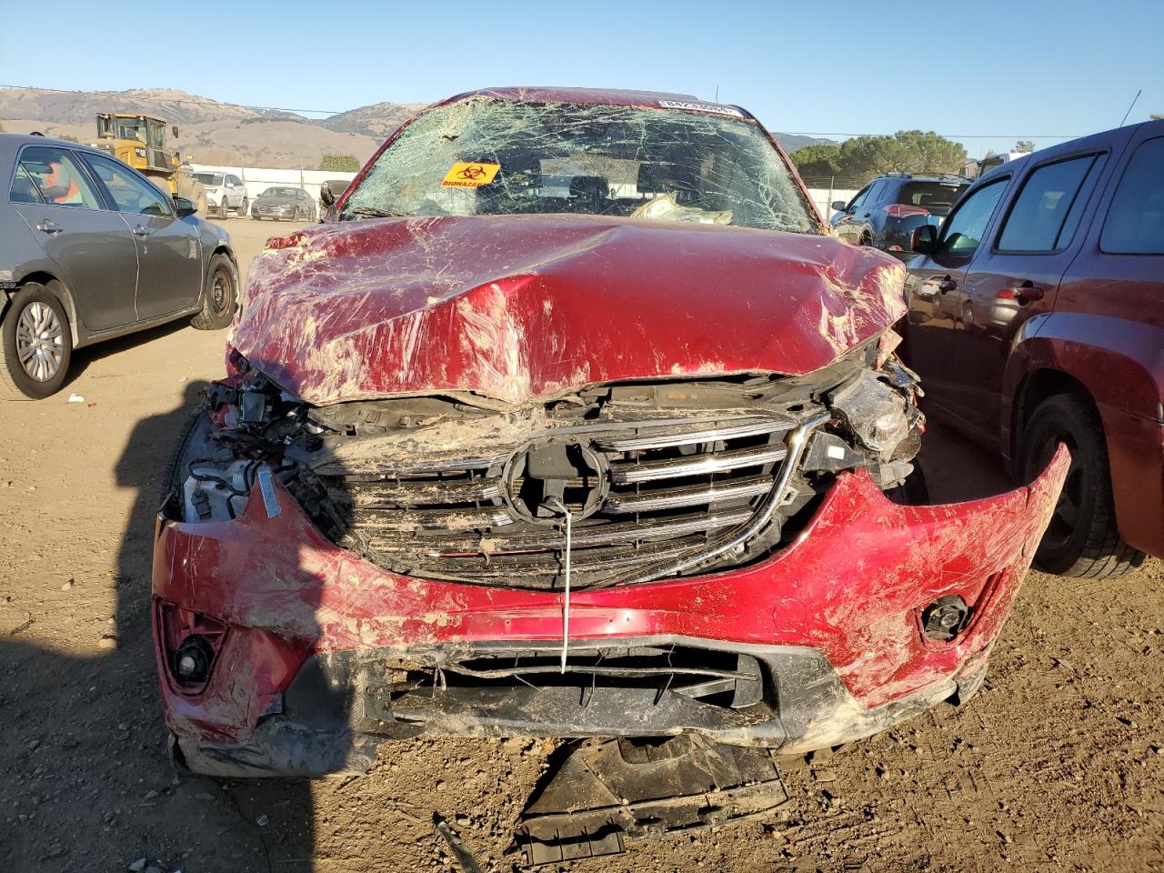 2016 Mazda CX-5 VIN JM3KE4DYXG0874312 Copart auction photo, all over damage thumbnail 5