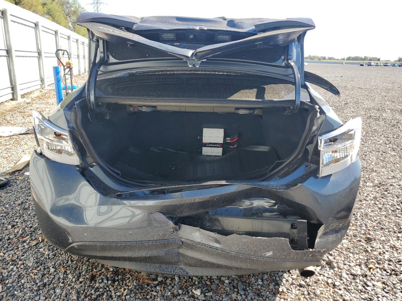 2019 Toyota Corolla VIN 2T1BURHE5KC127983 Copart auction photo, rear end damage thumbnail 6