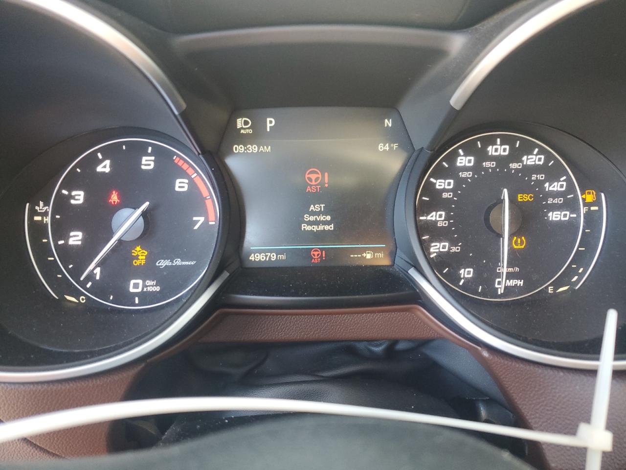 2018 Alfa Romeo Stelvio VIN ZASFAKRN9J7C29388 Copart auction photo, undercarriage damage thumbnail 9