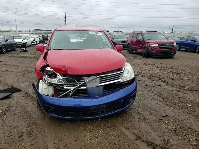 2007 Nissan Versa VIN 3N1BC13EX7L423083 Copart auction photo, front end / rear end damage thumbnail 11