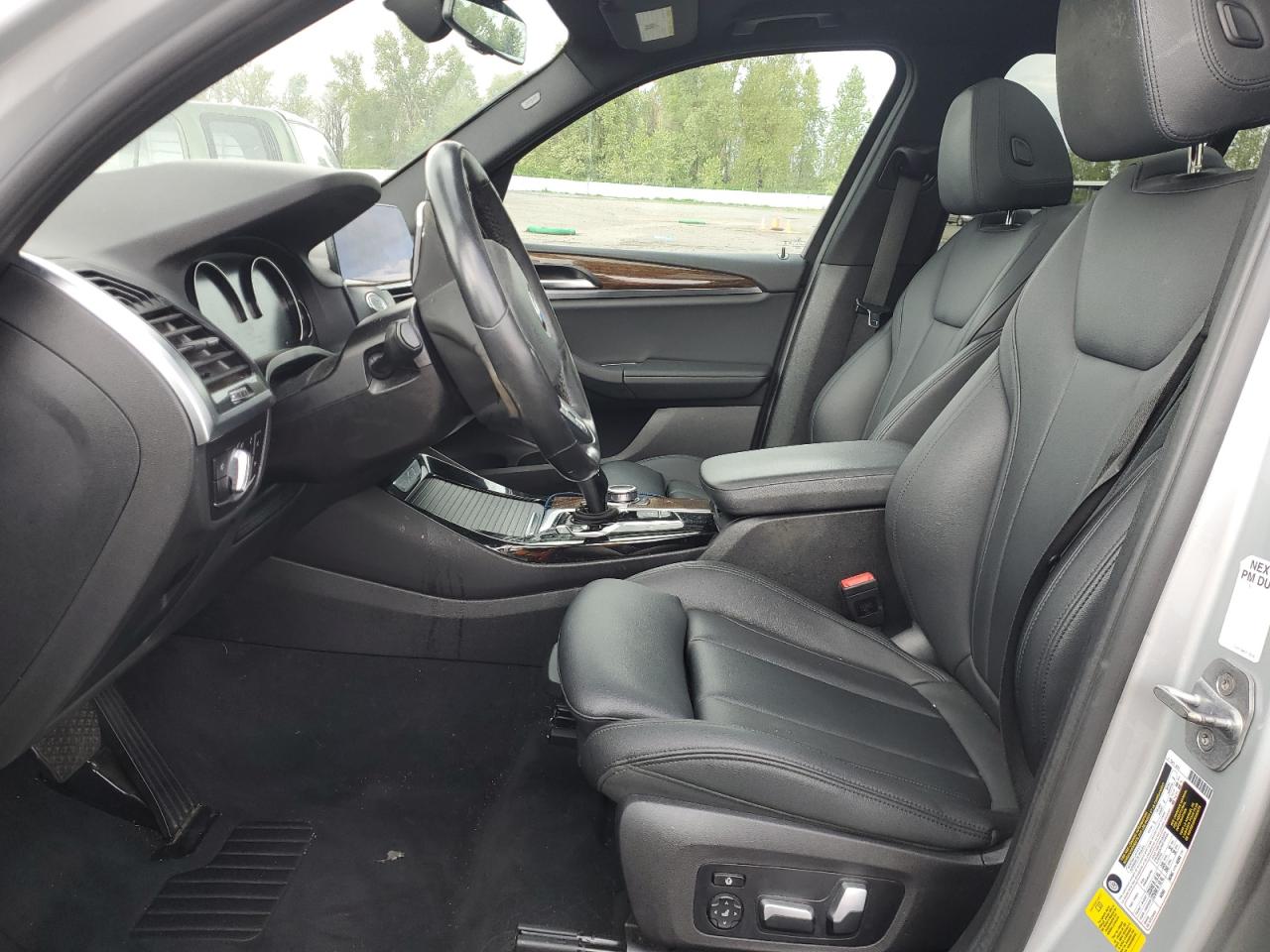 2020 BMW X3 VIN 5UXTY3C00L9B57662 Copart auction photo, front end damage thumbnail 7