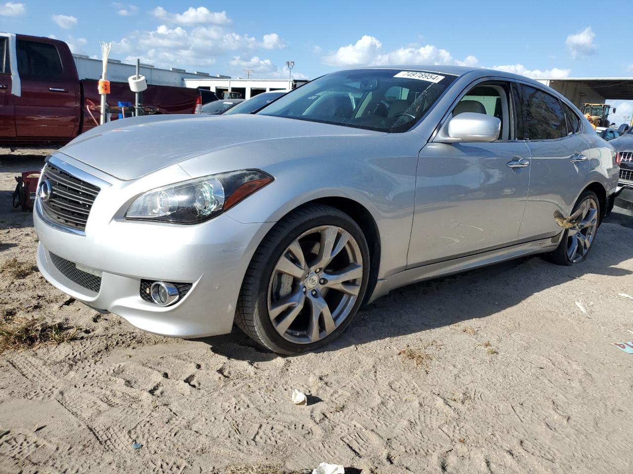 2012 Infiniti M VIN JN1BY1AP7CM332861