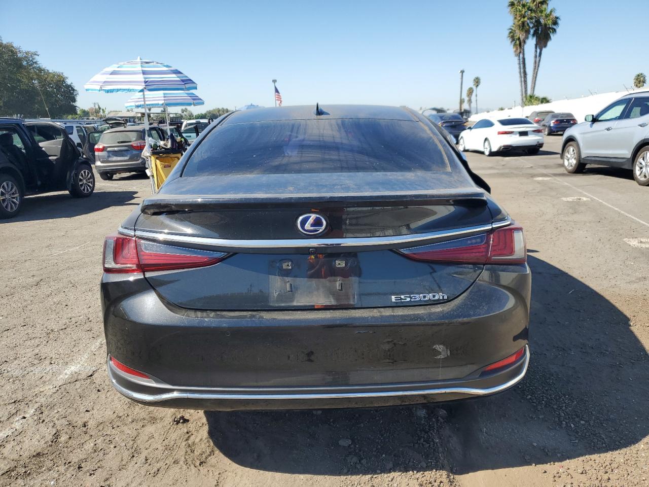 2022 Lexus ES VIN 58ADA1C19NU026030 Copart auction photo, side / front end damage thumbnail 6