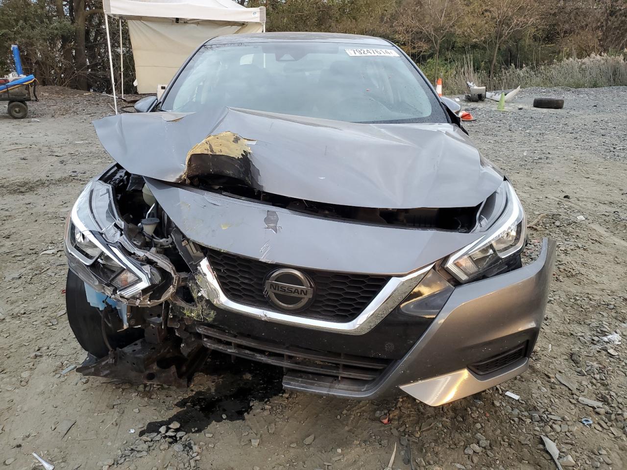 2021 Nissan Versa VIN 3N1CN8EV2ML851505 Copart auction photo, front end damage thumbnail 5
