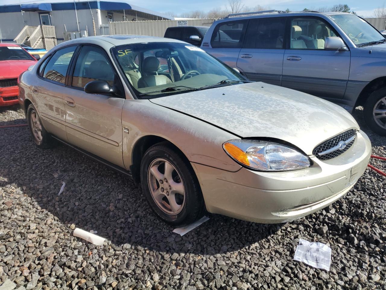 2004 Ford Taurus VIN 1FAFP55SX4A109455 Copart auction photo, front end damage thumbnail 4