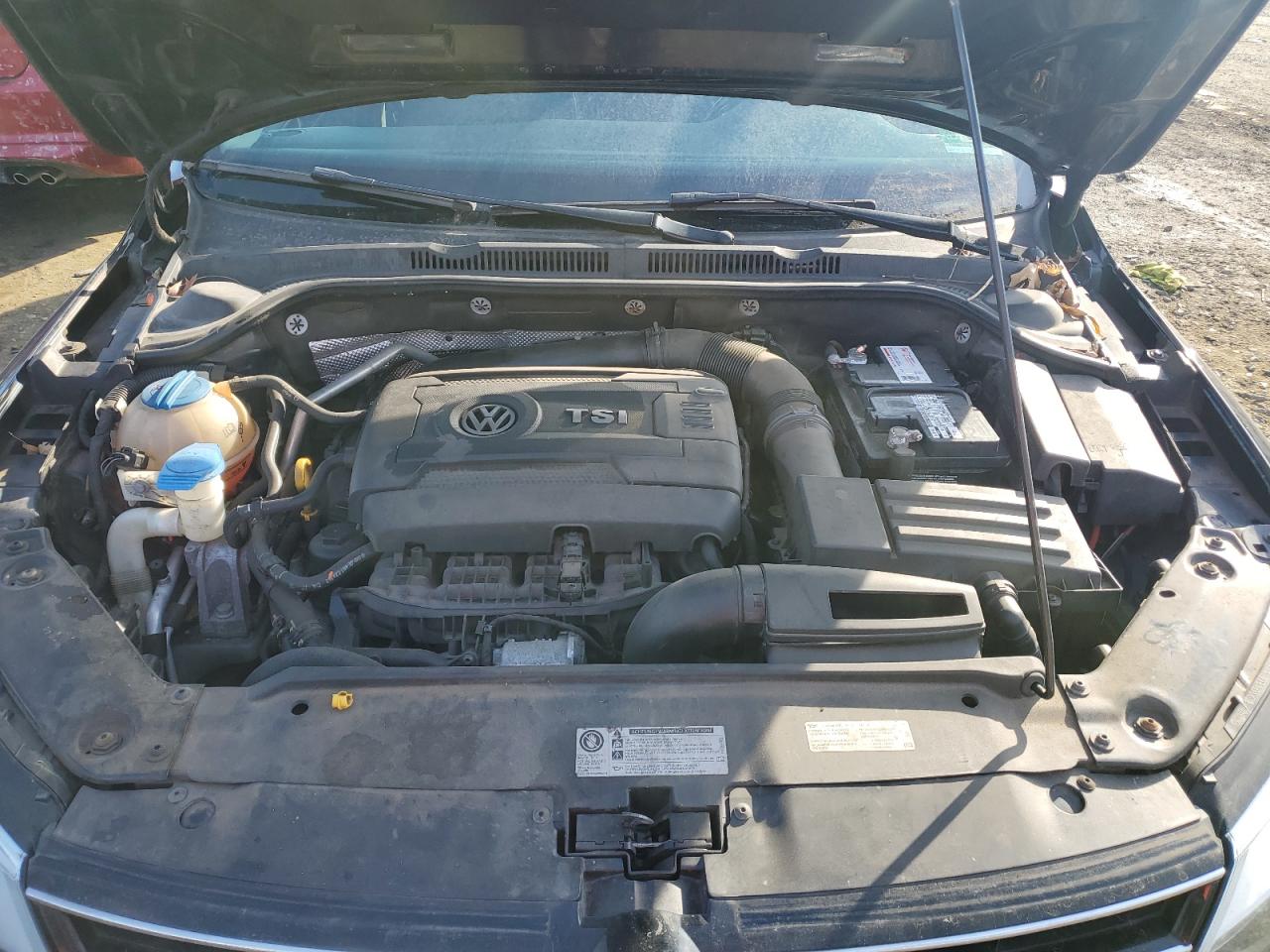 2016 Volkswagen Jetta VIN 3VWL17AJ3GM216147 Copart auction photo, front end / mechanical damage thumbnail 11