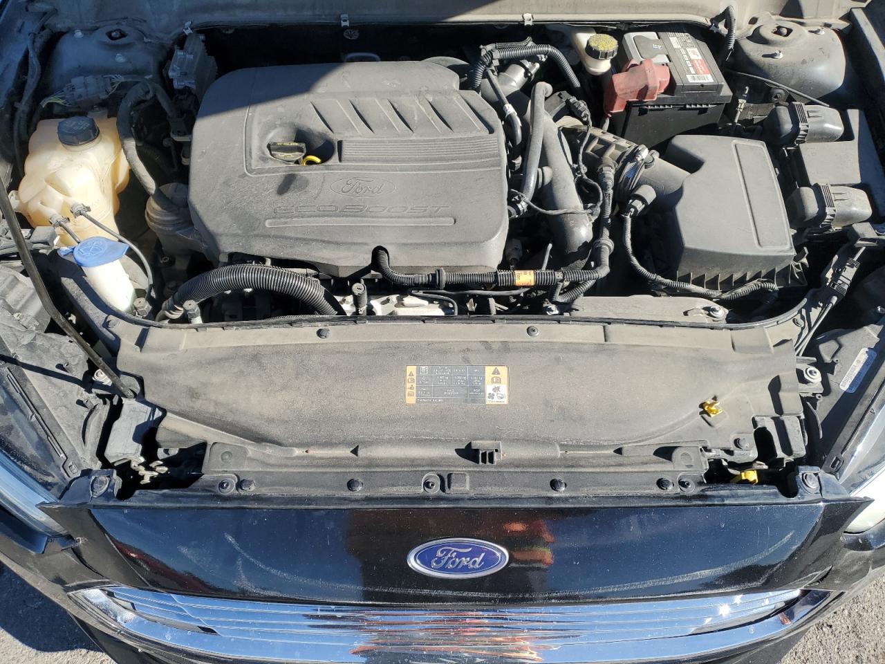 2014 Ford Fusion VIN 1FA6P0HD8E5362929 Copart auction photo, front end damage thumbnail 12