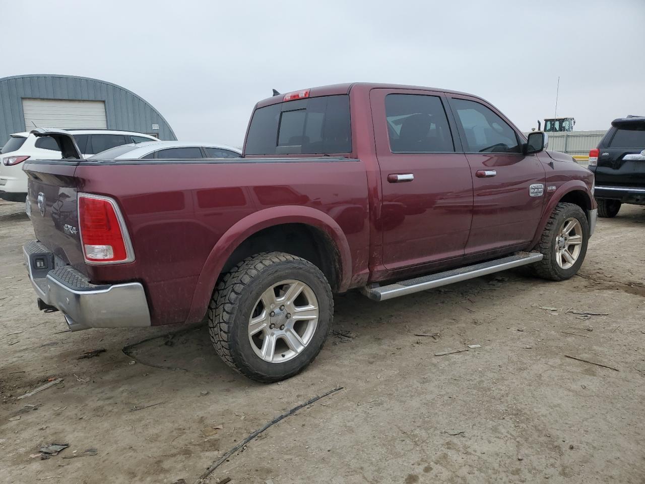 2016 RAM 1500 VIN 1C6RR7PT4GS224867 Copart auction photo, front end / side damage thumbnail 3