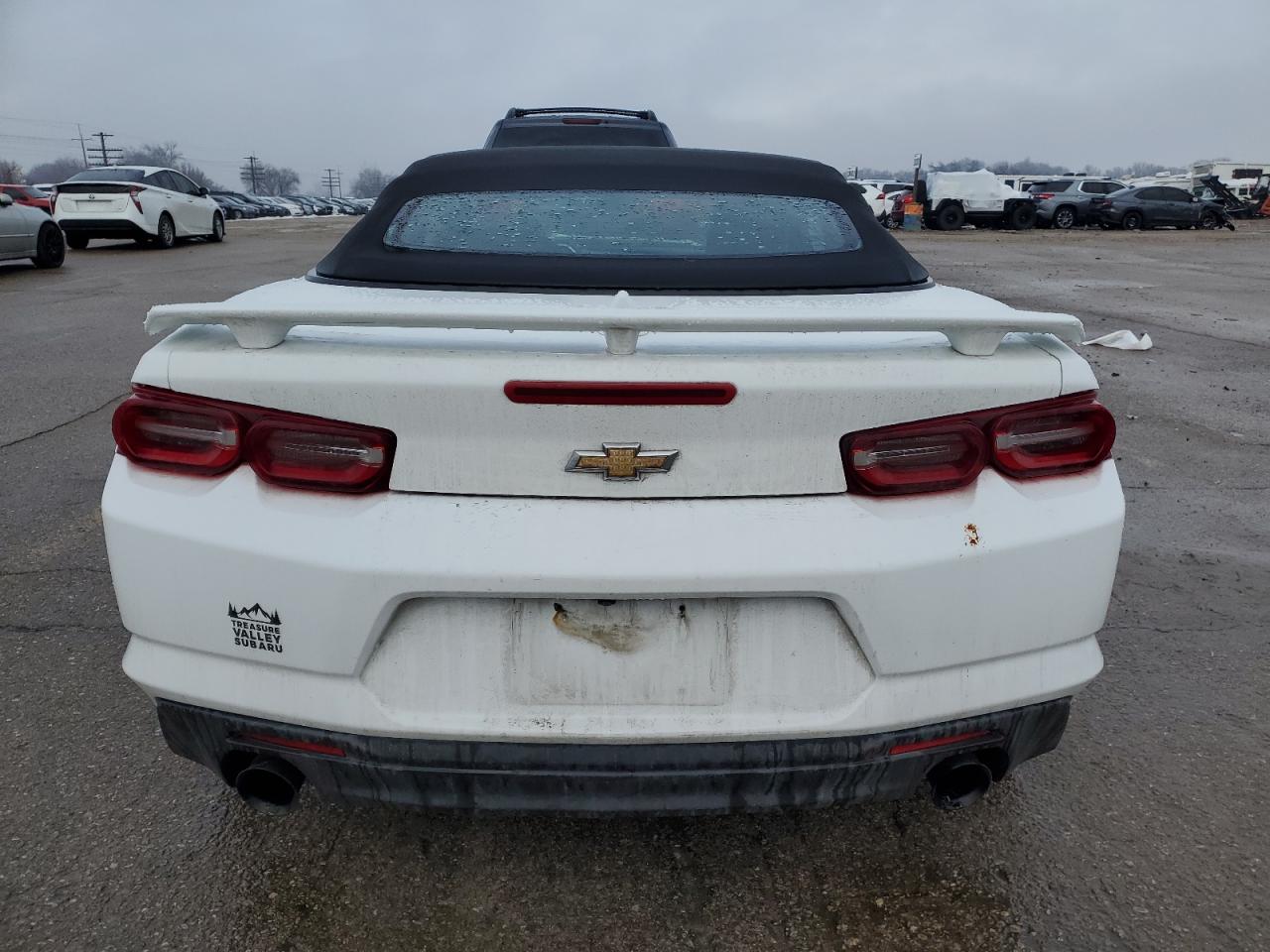2020 Chevrolet Camaro VIN 1G1FB3DX9L0119661 Copart auction photo, front end damage thumbnail 6