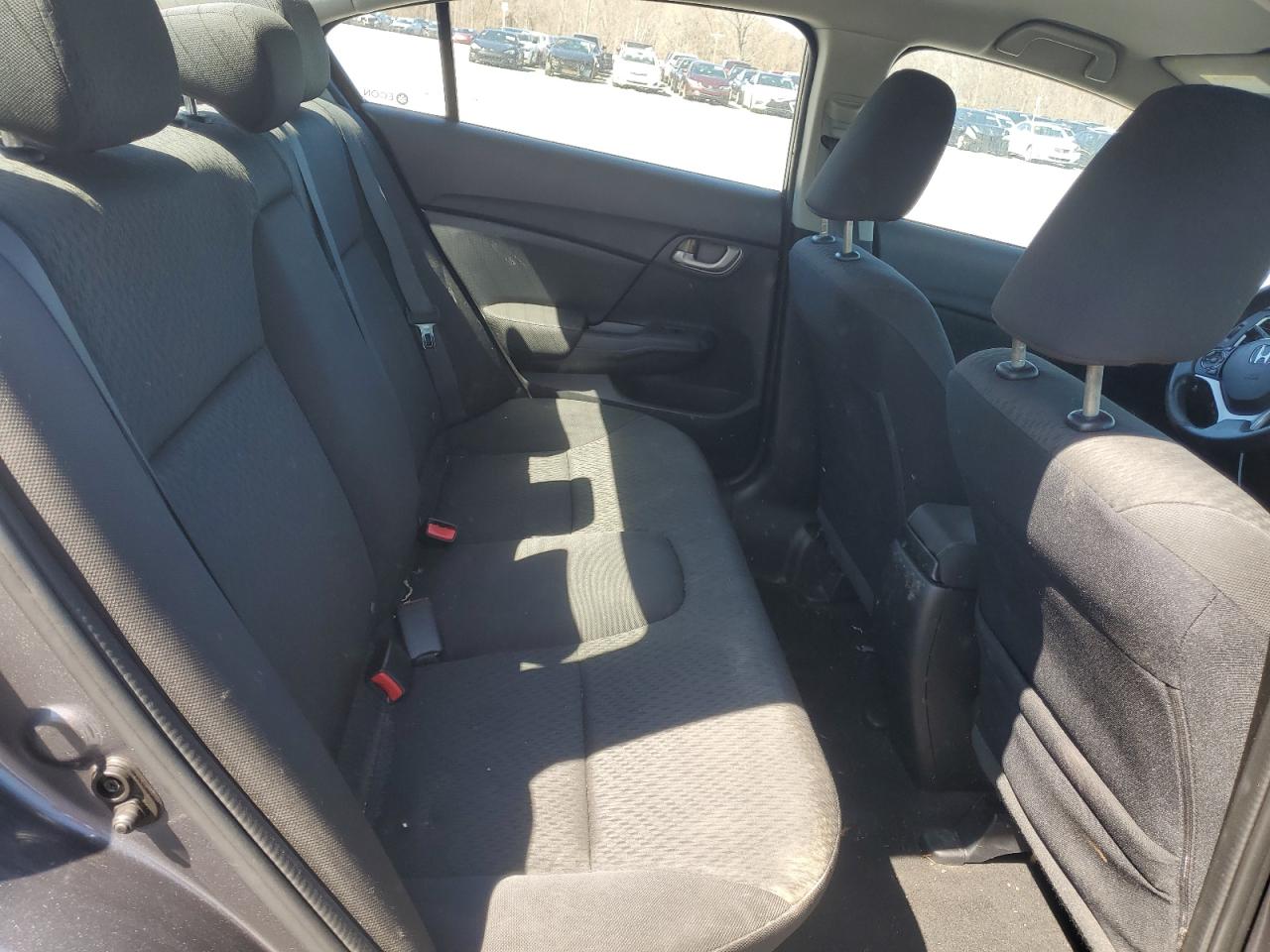 2014 Honda Civic VIN 2HGFB2F55EH514420 Copart auction photo, rear end / minor dent/scratches damage thumbnail 10