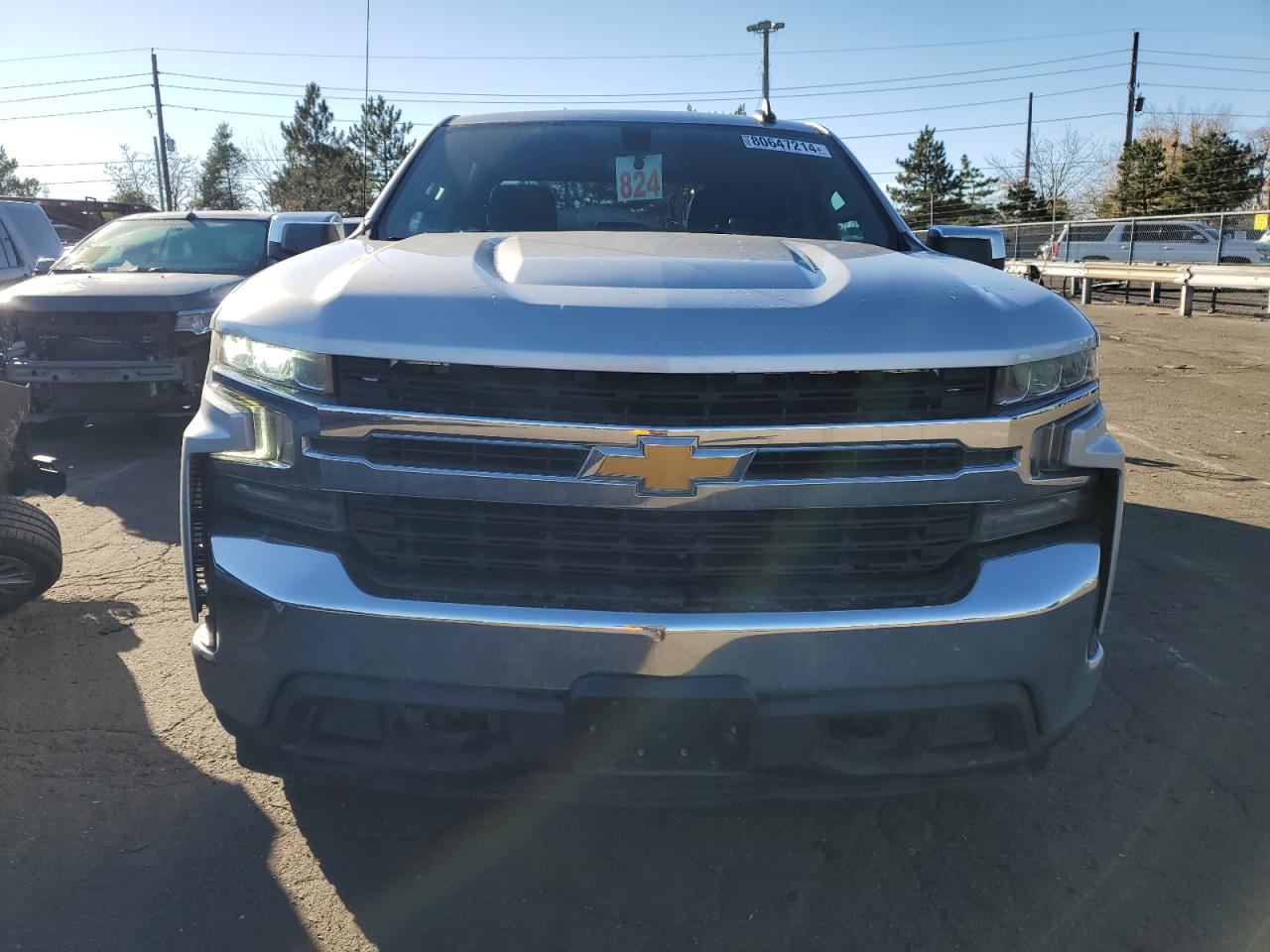 2019 Chevrolet Silverado VIN 3GCPYDEK5KG133036 Copart auction photo, side / undercarriage damage thumbnail 5