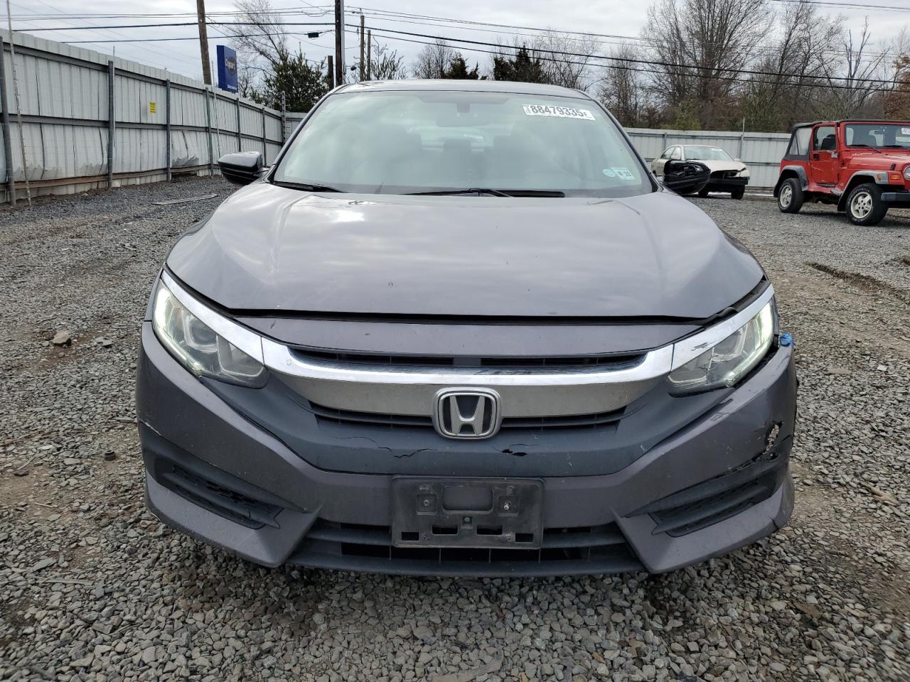 2016 Honda Civic VIN 2HGFC2F50GH531495 Copart auction photo, front end / rear end damage thumbnail 5