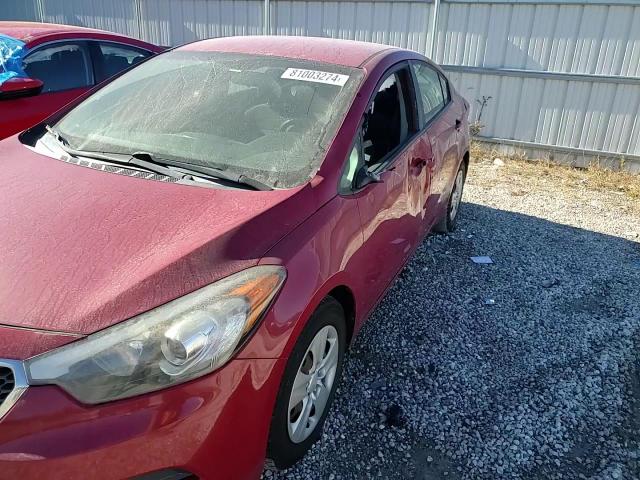 2016 KIA Forte VIN KNAFX4A63G5523748 Copart auction photo, side damage thumbnail 10
