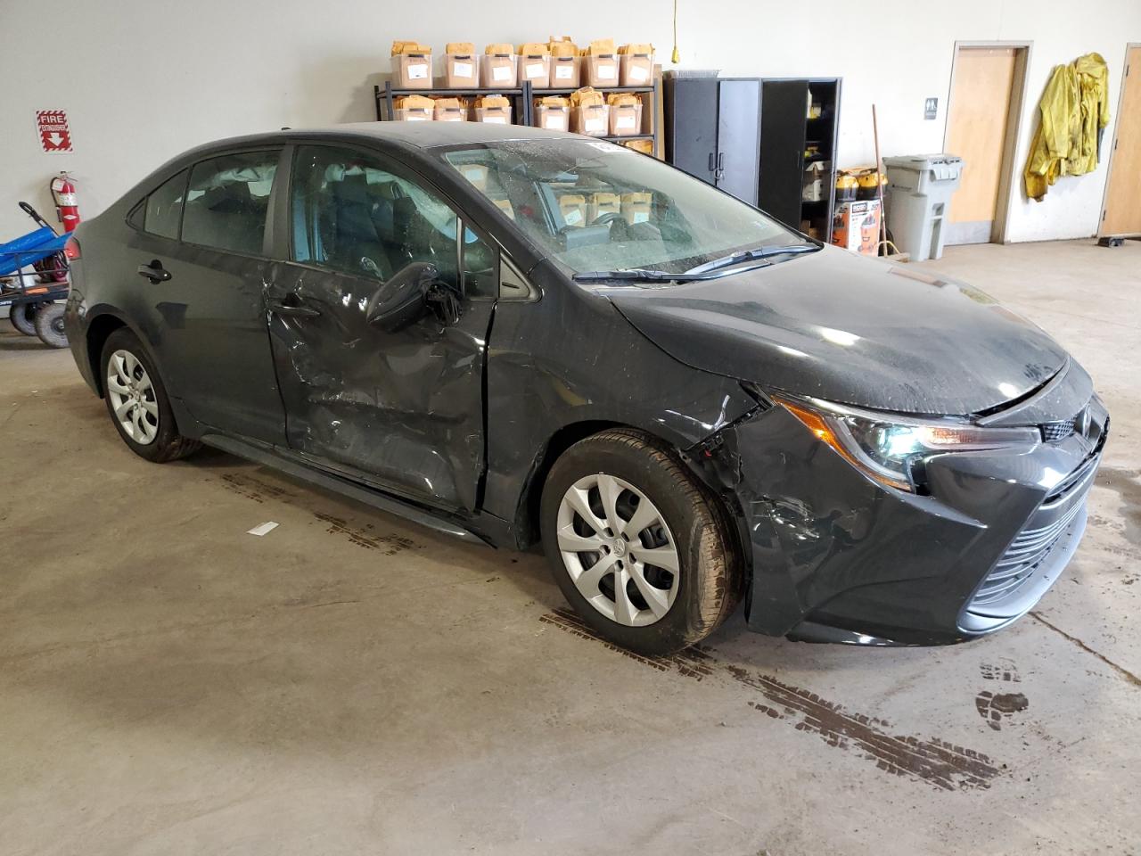 2024 Toyota Corolla VIN 5YFB4MDE4RP192424 Copart auction photo, side / front end damage thumbnail 4