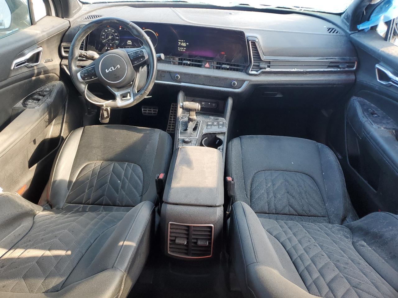 2023 KIA Sportage VIN 5XYK7CAF5PG014411 Copart auction photo, front end / all over damage thumbnail 8