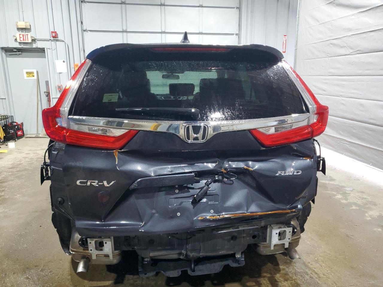 2017 Honda CR-V VIN 5J6RW2H50HL061841 Copart auction photo, rear end / front end damage thumbnail 6