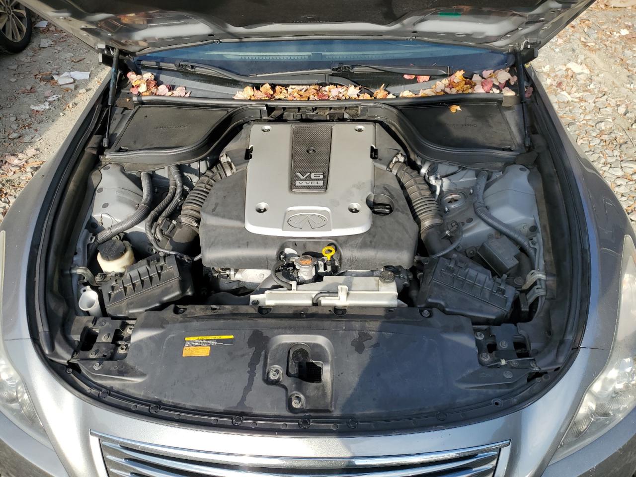 2014 Infiniti Q60 VIN JN1CV6EL3EM132225 Copart auction photo, side / undercarriage damage thumbnail 13