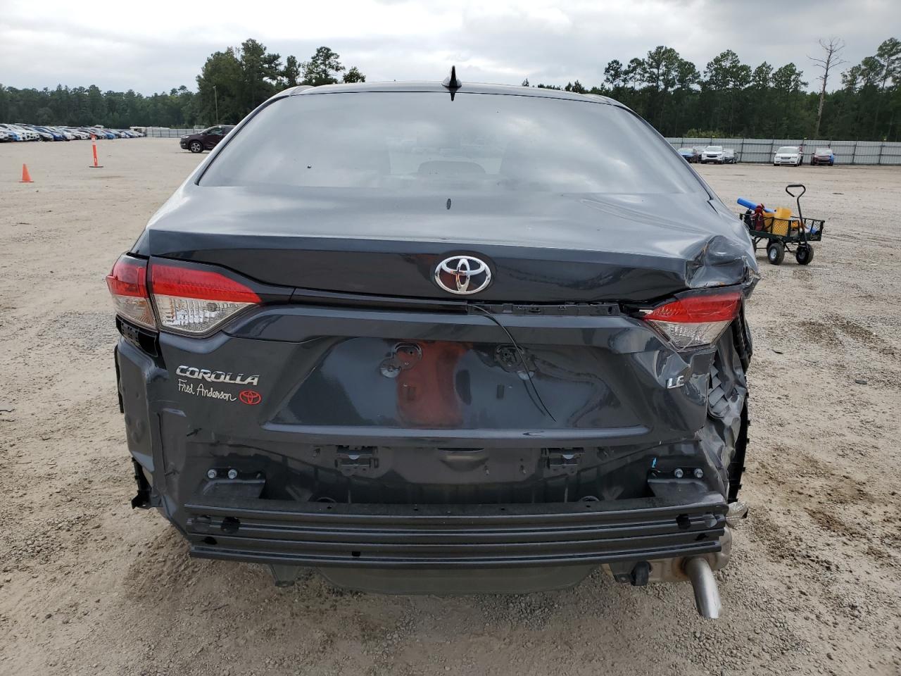 2024 Toyota Corolla VIN 5YFB4MDE3RP186131 Copart auction photo, rear end damage thumbnail 6