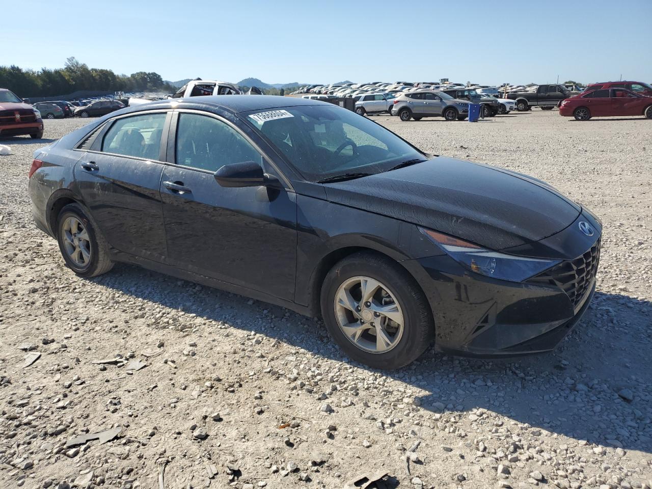 2021 Hyundai Elantra VIN KMHLL4AG4MU213633 Copart auction photo, front end damage thumbnail 4