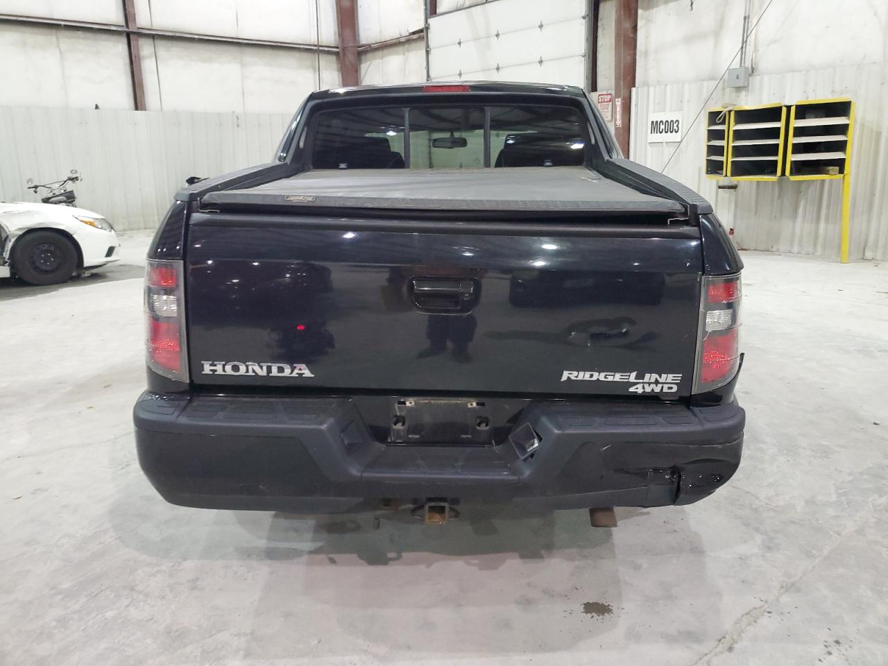 2013 Honda Ridgeline VIN 5FPYK1F70DB002188 Copart auction photo, rear end damage thumbnail 6