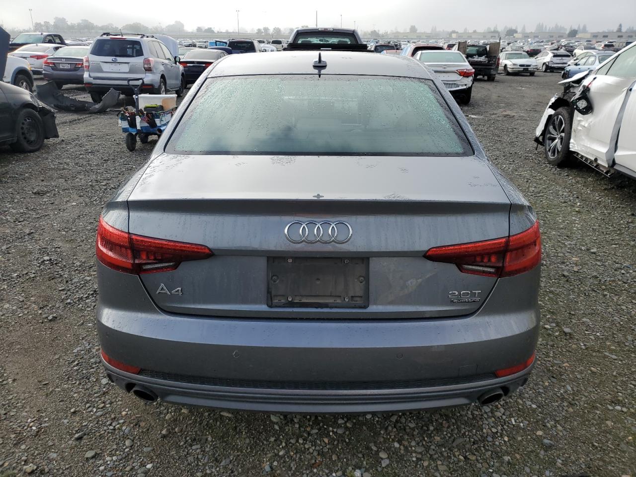 2017 Audi A4 VIN WAUFNAF46HN056113 Copart auction photo, front end damage thumbnail 6