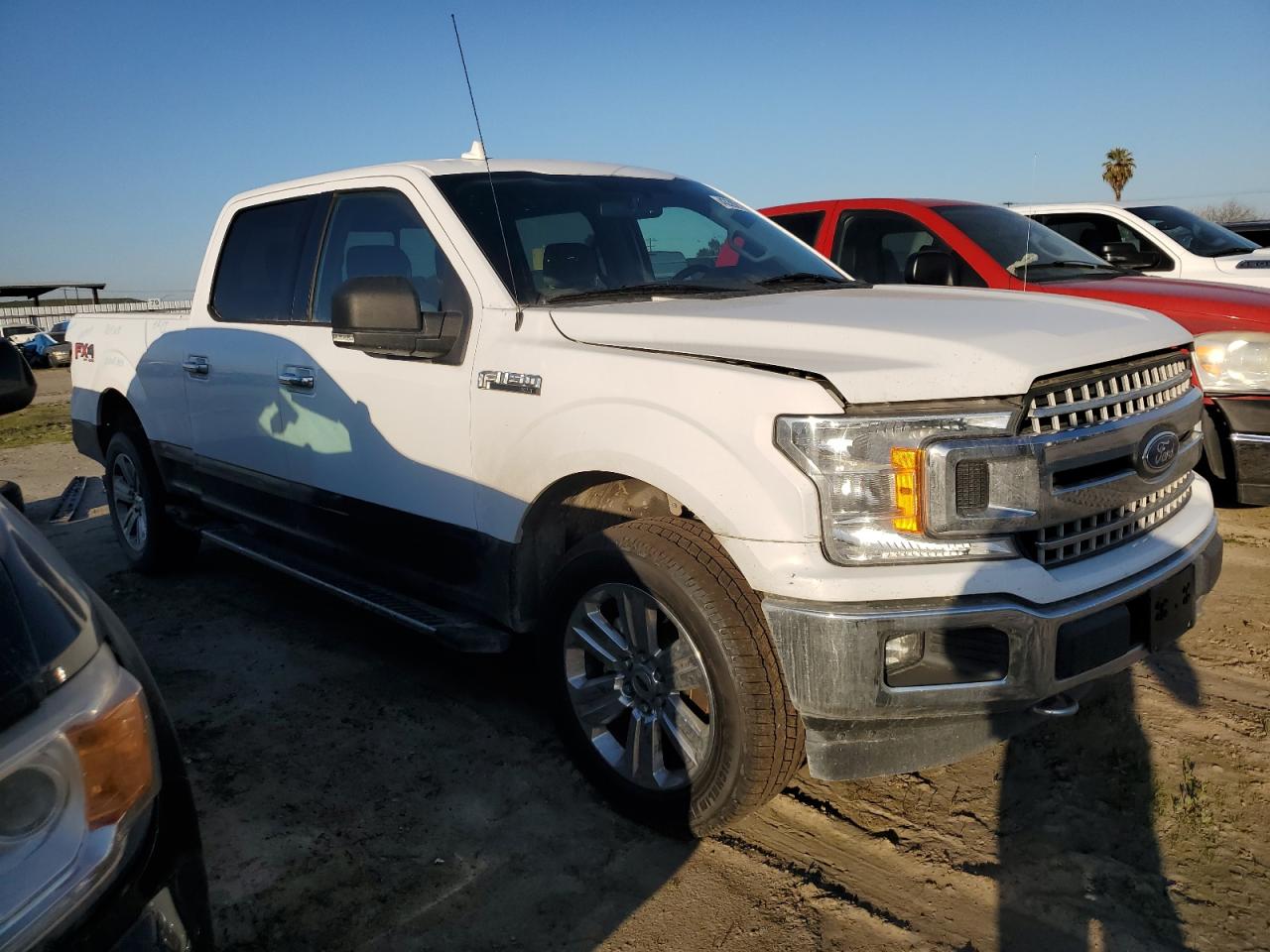 2018 Ford F-150 VIN 1FTFW1EG8JKC55411 Copart auction photo, rear end damage thumbnail 4