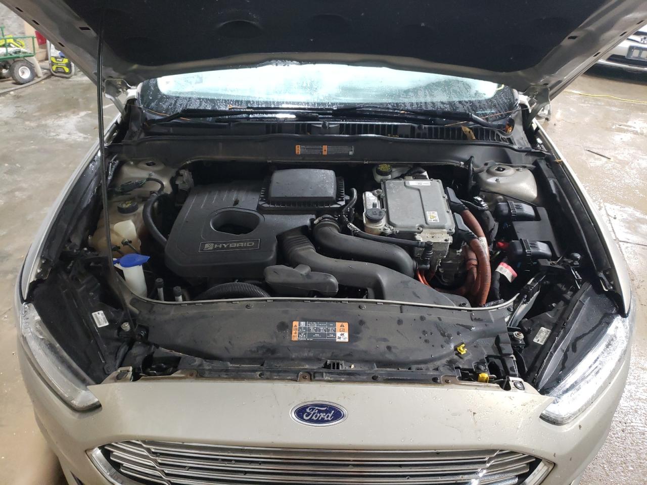 2016 Ford Fusion VIN 3FA6P0LU3GR184273 Copart auction photo, rear end / side damage thumbnail 11
