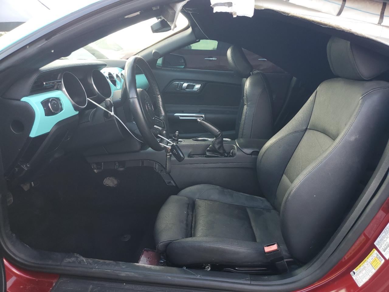 2019 Ford Mustang VIN 1FA6P8CF4K5116320 Copart auction photo, rear end / front end damage thumbnail 7