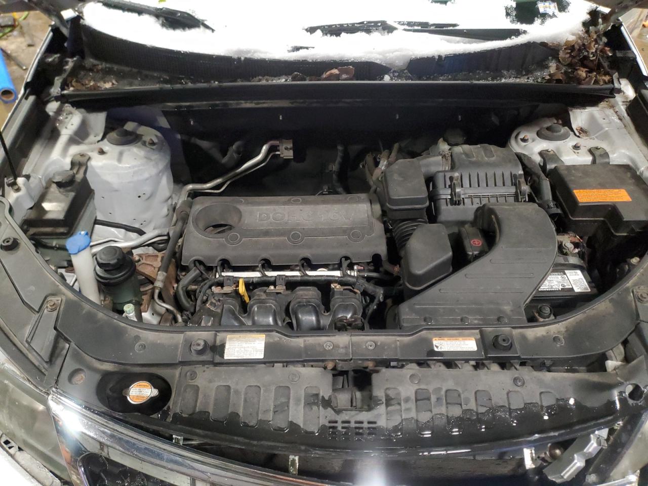 2011 KIA Sorento VIN 5XYKT4A18BG080370 Copart auction photo, front end damage thumbnail 12